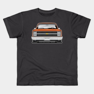 1981-82 Squarebody Chevrolet C10 Blazer Suburban Kids T-Shirt